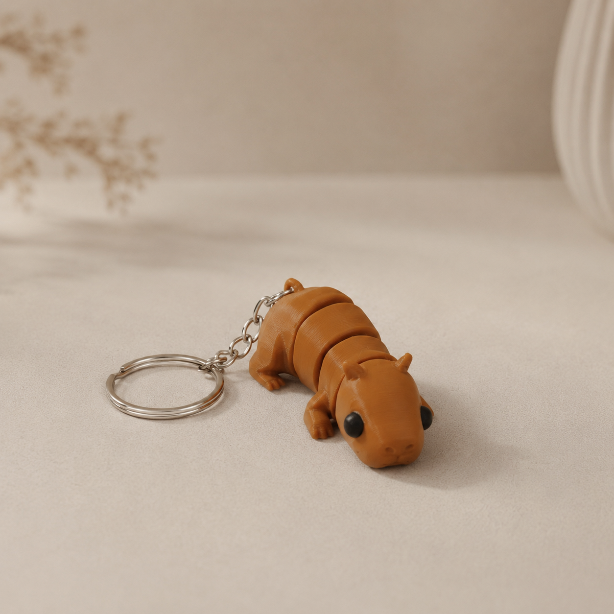 Capibara-sleutelhanger ‘Cappy’